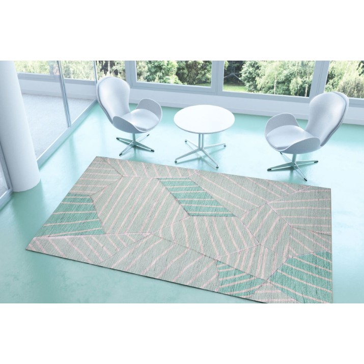 Ковёр Conceptum Hypnose Funk Chenille Green AL 179 y 0.75x1.50m