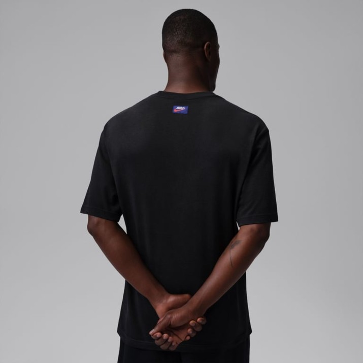 Tricou bărbătesc Nike Flight Essentials Black/University Red, s.XL