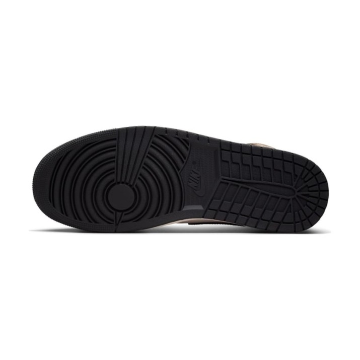 Ботинки мужские Nike Air Jordan 1 Mid Black/Palomino/University Red, s.43