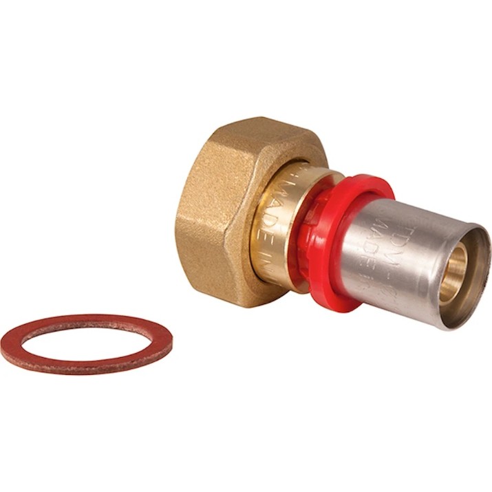 Фитинг TDM Brass FI press d16*1/2F (16261216)