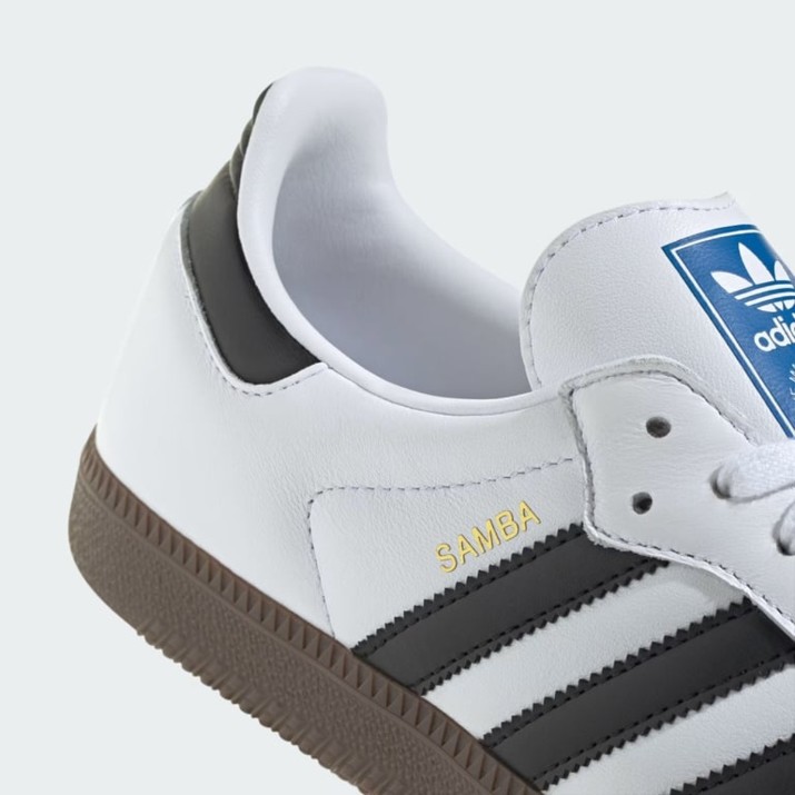 Ghete pentru bărbați Adidas Samba Og Cloud White/Core Black/Gum, s.44
