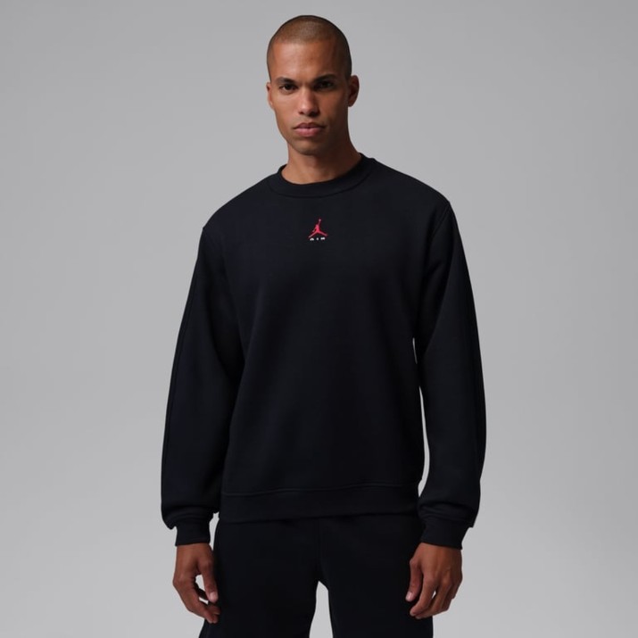Hanorac pentru bărbați Nike M Jordan Brooklyn Black/University Red, s.L