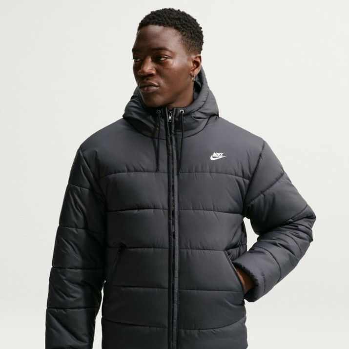 Geacă pentru bărbați Nike Sportswear PrimaLoft Therma-FIT Black/White, s.S