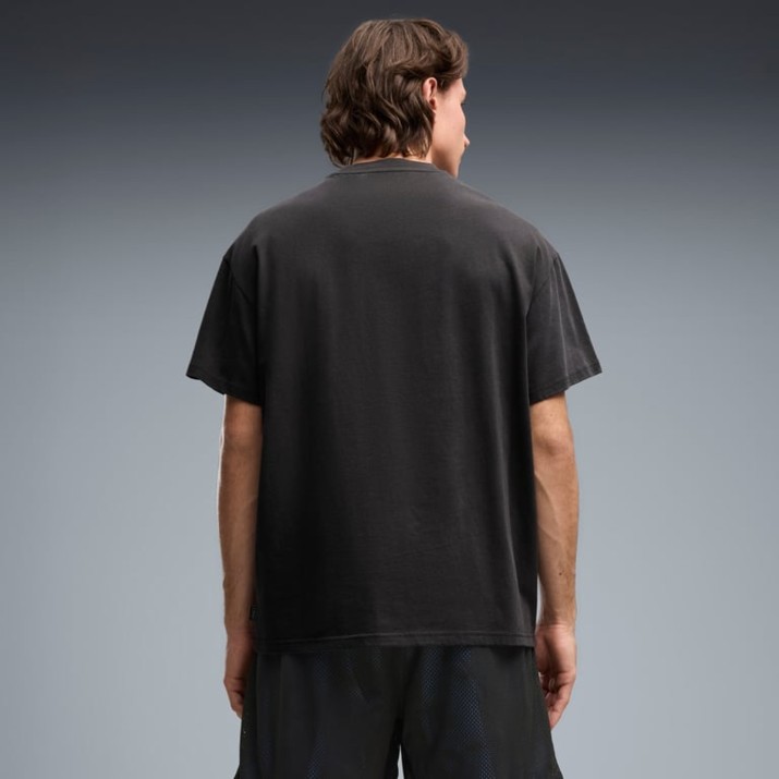 Мужская футболка Puma Memory Lane II Puma Black, s.XL