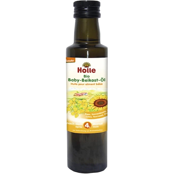 Ulei pentru mâncarea bebelușilor Holle Organic Weaning Oil 250ml