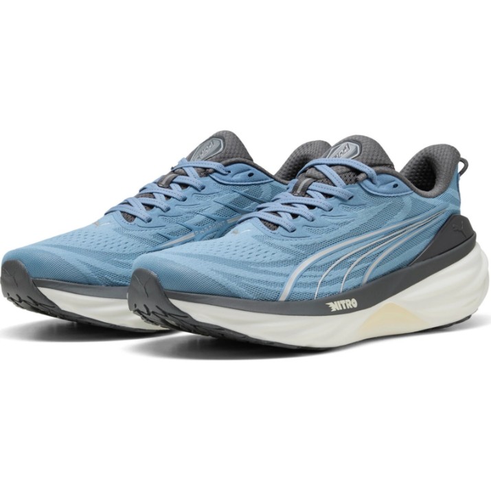 Adidași pentru bărbați Puma Foreverrun Nitro 3 Zen Blue/Moody Gray, s.46