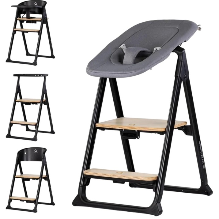 Стульчик для кормления Chipolino Quatro Charcoal (STHQU02601CH)