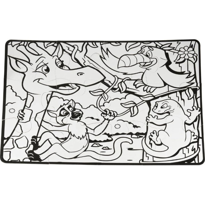 Пазл Same Toy Jungle 12pcs (2103Ut)