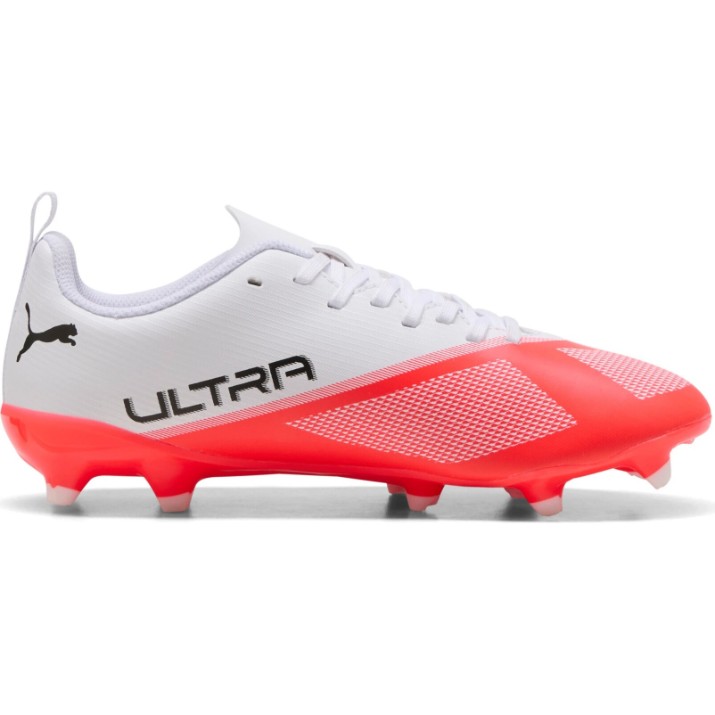 Ghete pentru fotbal Puma Ultra 7 Play Fg/Ag Jr Ultra Red/Puma Black/White, s.34.5