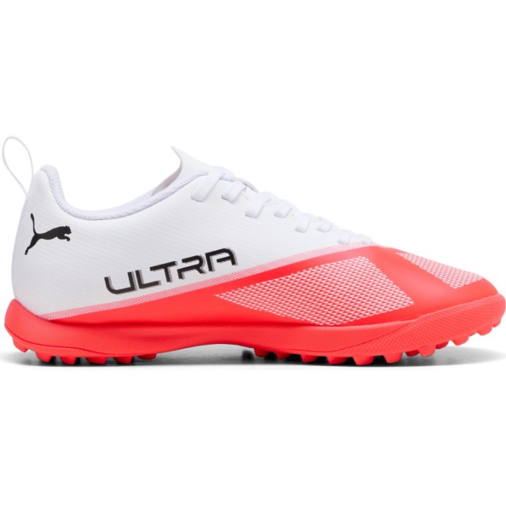 Ghete pentru fotbal Puma Ultra 7 Play Tt Jr Ultra Red/Puma Black/White, s.35