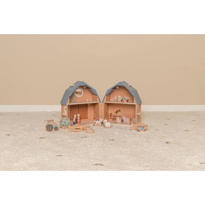 Домик для кукол Little Dutch Little Farm: Barn (LD7152)
