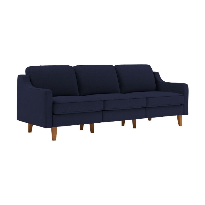 Canapea Atelier Del Sofa Robin Extra 3 Night Blue Walnut