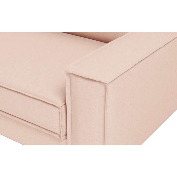 Canapea Atelier Del Sofa Sparrow Extra 3 Salmon Walnut