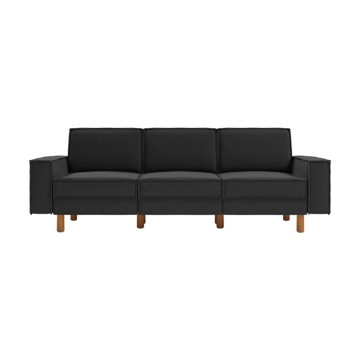 Canapea Atelier Del Sofa Sparrow Extra 3 Night Grey Walnut