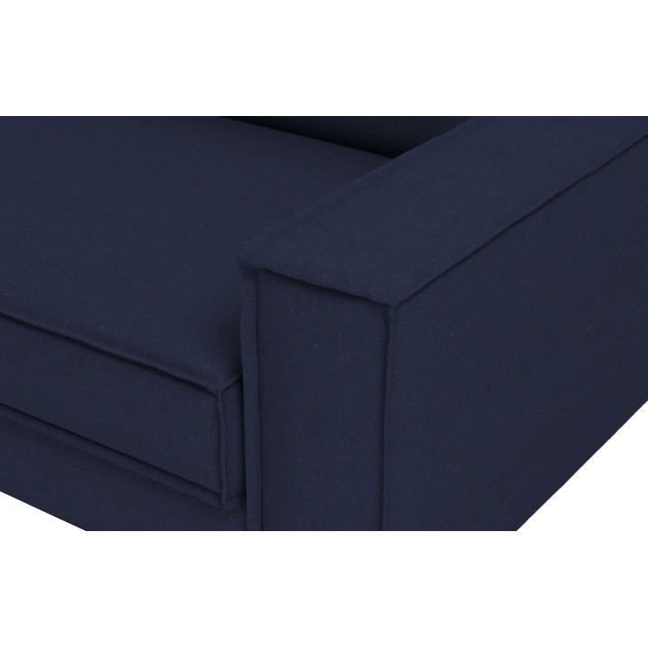 Диван Atelier Del Sofa Sparrow Extra 3 Night Blue Walnut