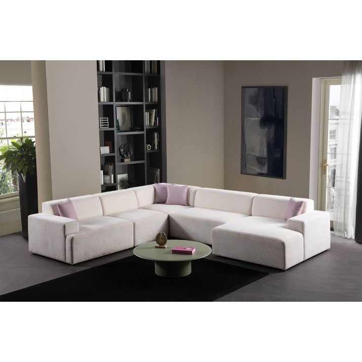 Угловой диван Atelier Del Sofa Melva Right + Stool