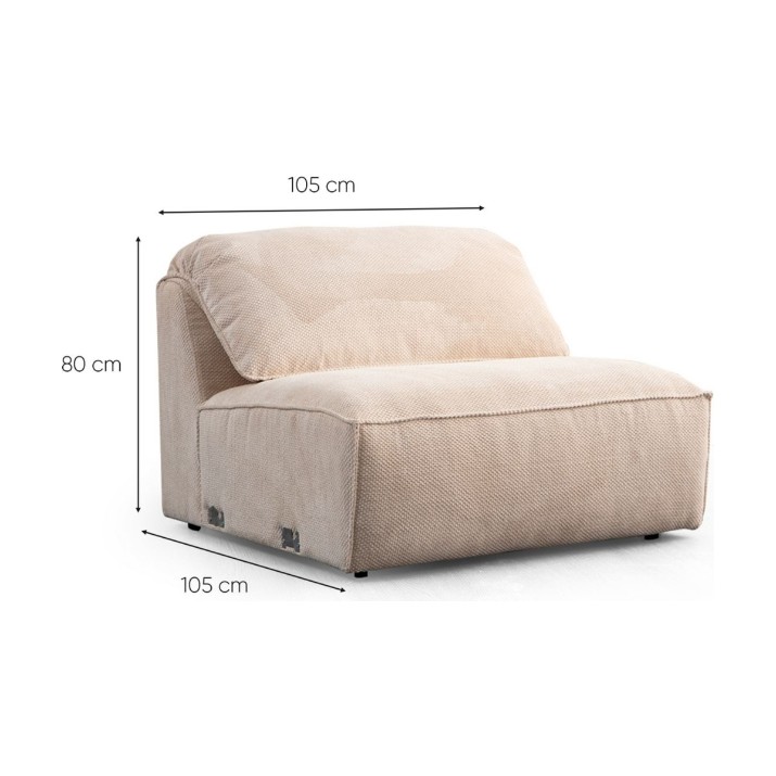Canapea de colț Atelier Del Sofa Flamingo Corner 2