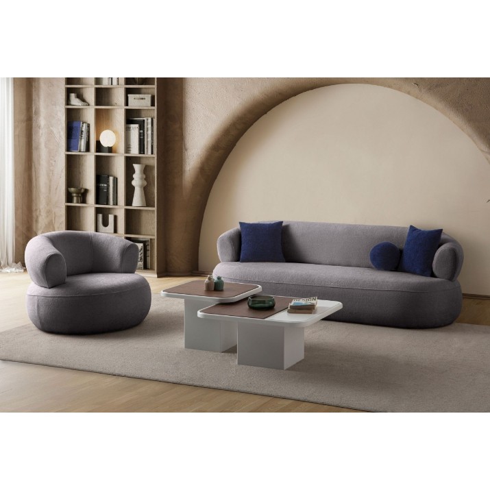 Canapea Atelier Del Sofa Roma Dark Grey