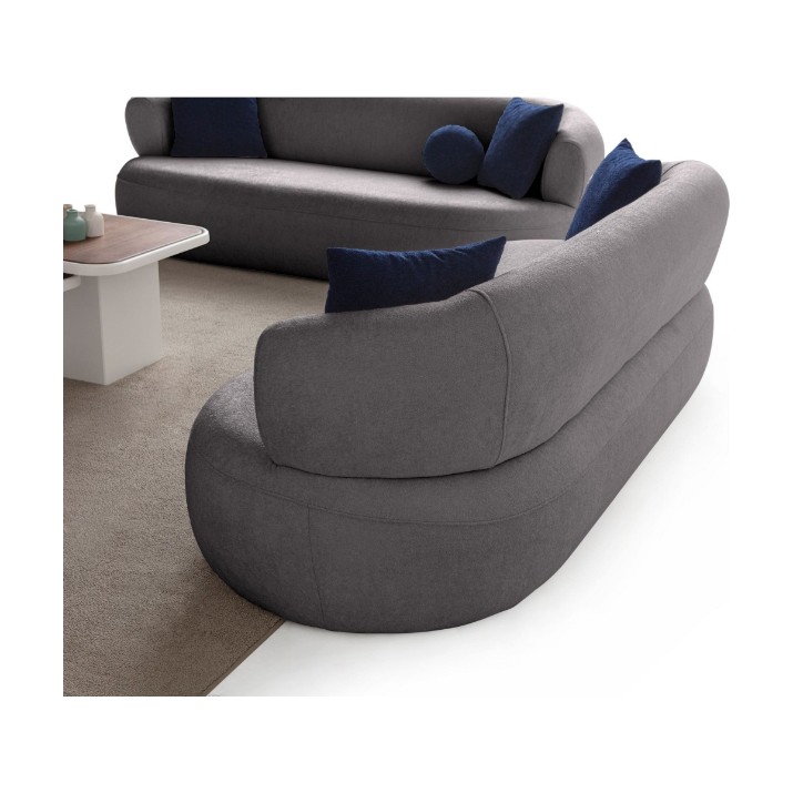 Canapea Atelier Del Sofa Roma Dark Grey