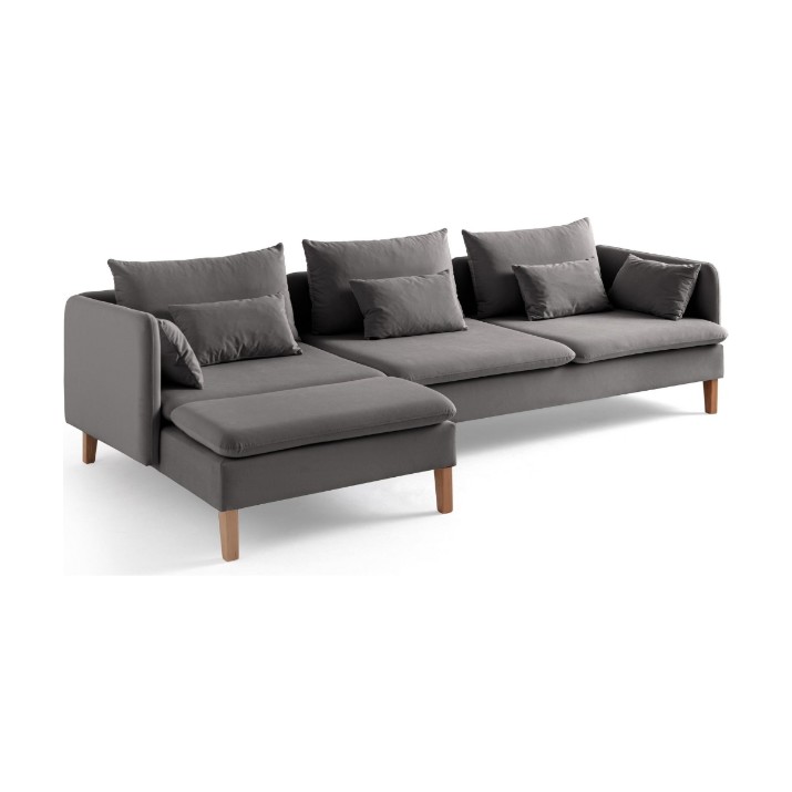 Угловой диван Atelier Del Sofa Flexy Relax Anthracite
