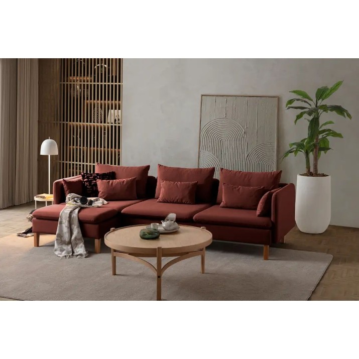 Угловой диван Atelier Del Sofa Flexy Relax Tile Red