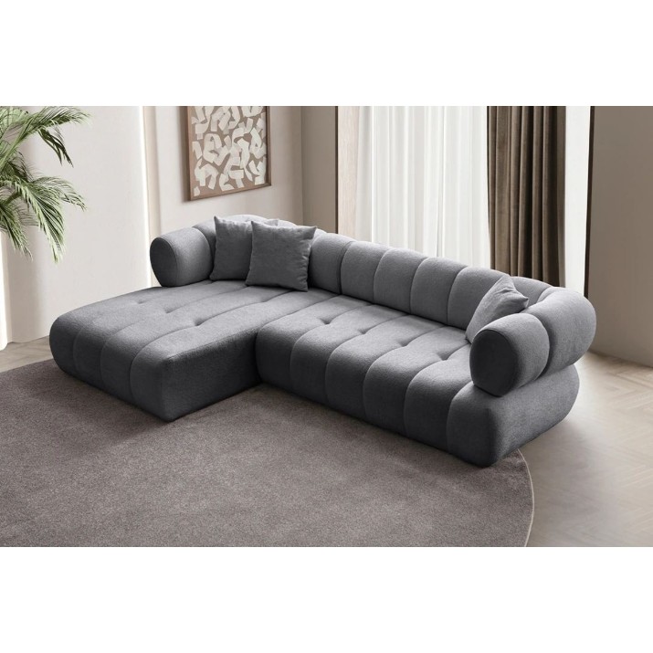 Угловой диван Atelier Del Sofa Petra Left Dark Grey