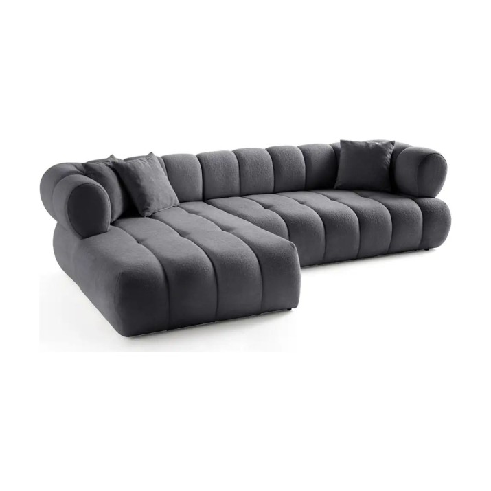 Угловой диван Atelier Del Sofa Petra Left Dark Grey