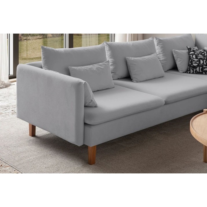 Canapea de colț Atelier Del Sofa Flexy L Grey