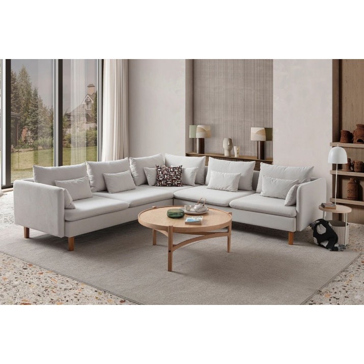 Canapea de colț Atelier Del Sofa Flexy L Cream