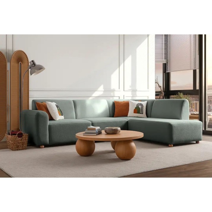Canapea de colț Atelier Del Sofa S-Loft Right Sea Green