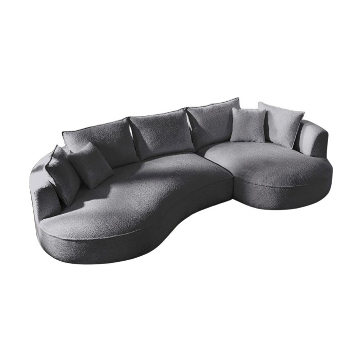 Угловой диван Atelier Del Sofa Venedik Right Dark Grey