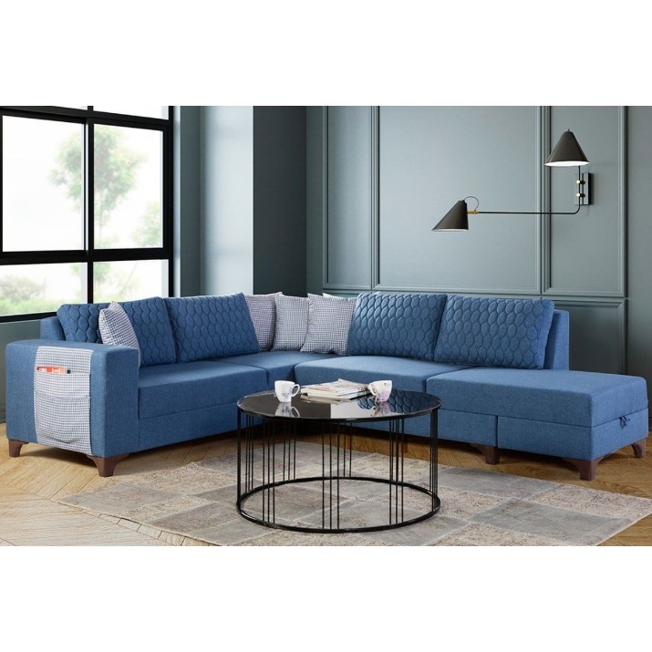 Угловой диван Atelier Del Sofa Loft Blue