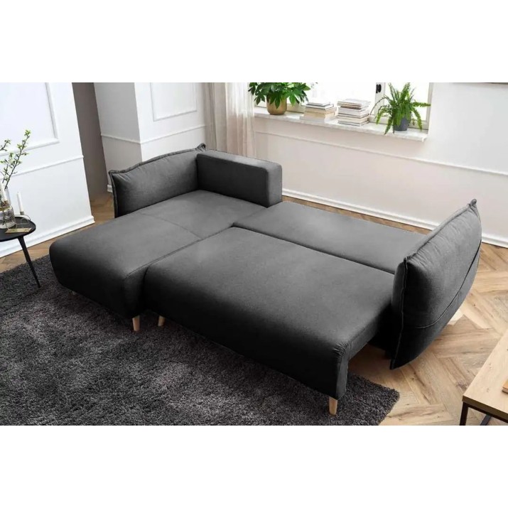 Угловой диван Atelier Del Sofa Puffy Anthracite