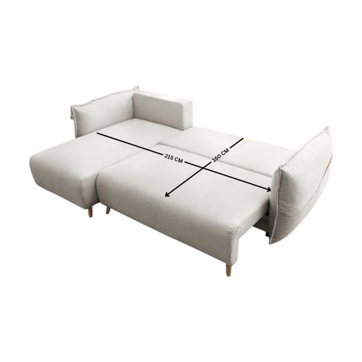 Угловой диван Atelier Del Sofa Puffy Cream