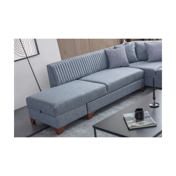 Угловой диван Atelier Del Sofa West Left Grey