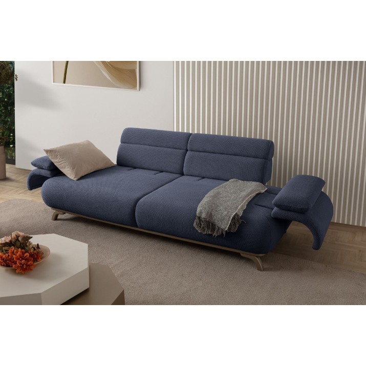 Canapea Atelier Del Sofa Bonjo Silver Navy Blue