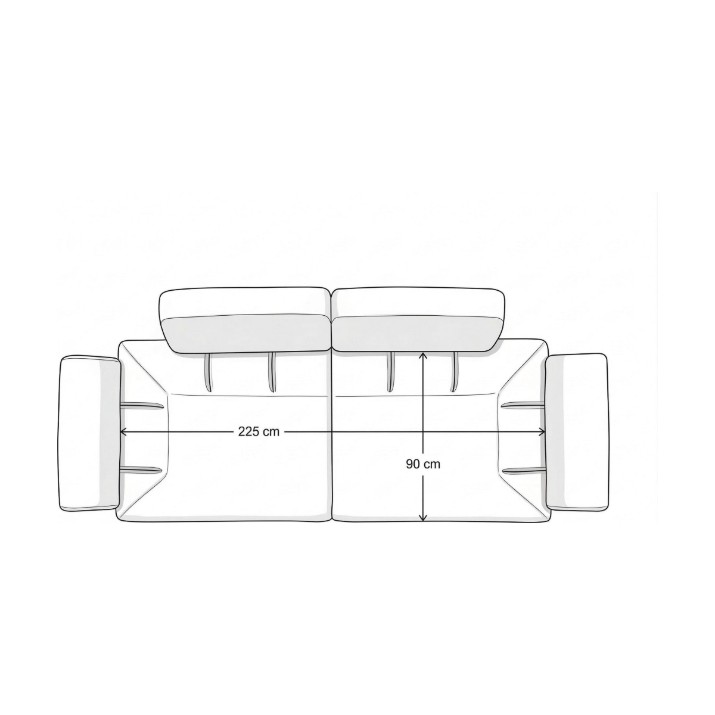 Диван Atelier Del Sofa Bonjo Walnut Green