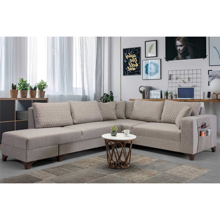 Угловой диван Atelier Del Sofa Loft Left Cream