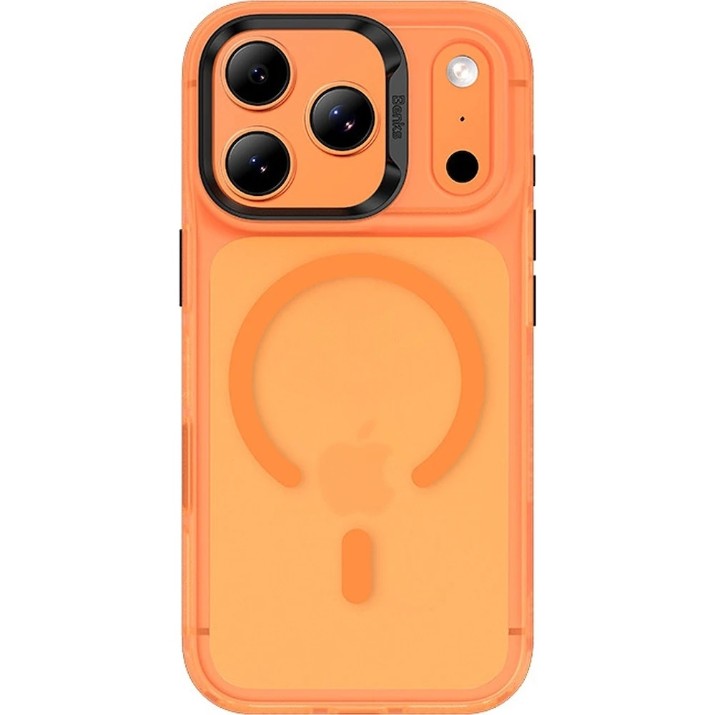 Husa de protecție Benks Lucid Armor Magnetic iPhone 17 Pro Max Orange (C.K.JC.AP.OR.C070)