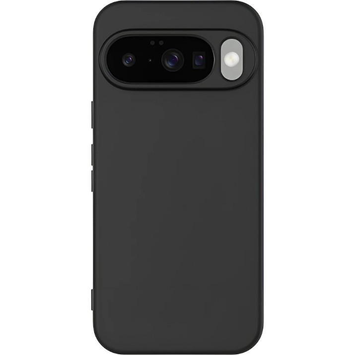 Husa de protecție WOO Liquid Silicone Google Pixel 10 Black (WOOCLSGPI10BK)