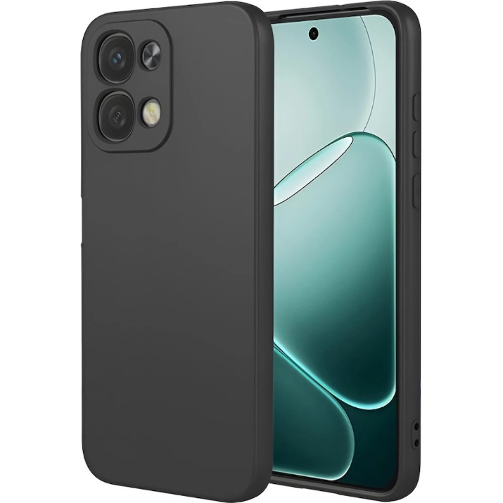 Husa de protecție WOO Liquid Silicone Oppo A6 Pro 5G Black (WOOCLSOPA6PBK)