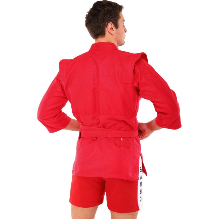 Kimono Hard Touch 130cm Red (CO-4676)