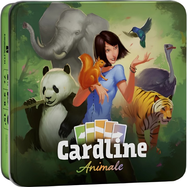 Joc educativ de masa Ludicus Games Cardline Animale (005009)