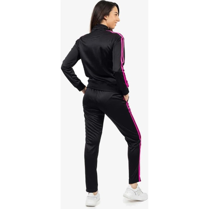 Женский спортивный костюм Givova Revolution Summer Black/Pink, s.L (TR033SW-1071)