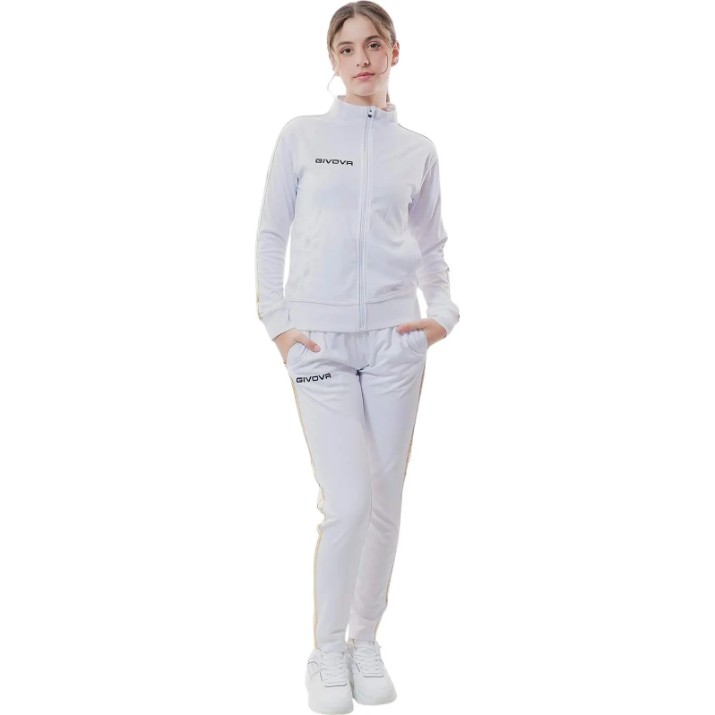 Costum sportiv damă Givova Revolution Summer White, s.S (TR033SW-0303)