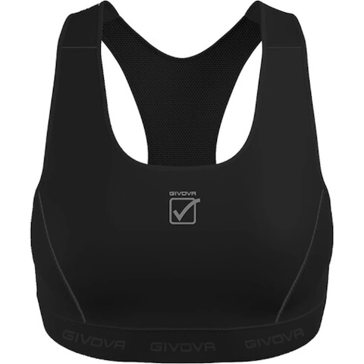 Топ Givova Elastic Band Top Black, s.M (FIT01-0010)