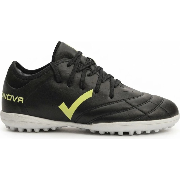 Ghete pentru fotbal Givova Flash Black/Yellow Fluo, s.36