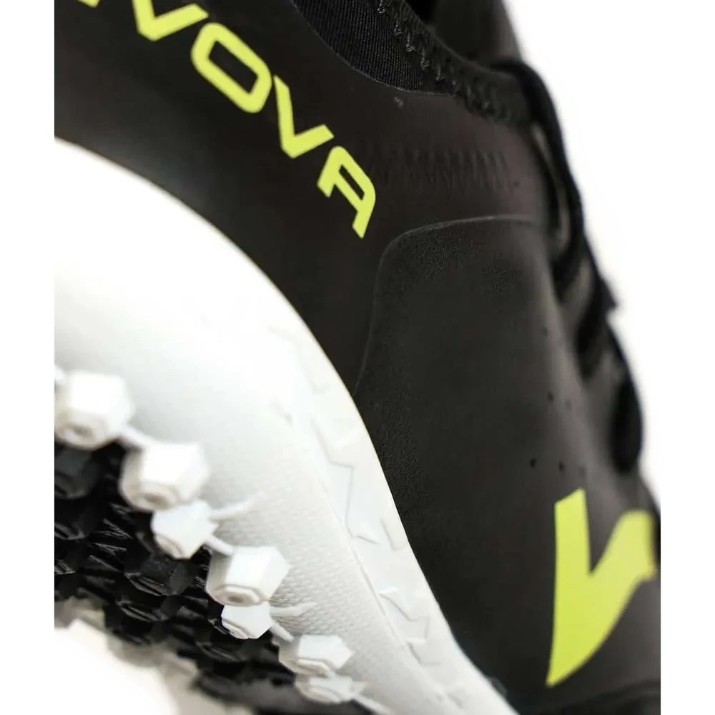 Ghete pentru fotbal Givova Flash Black/Yellow Fluo, s.36