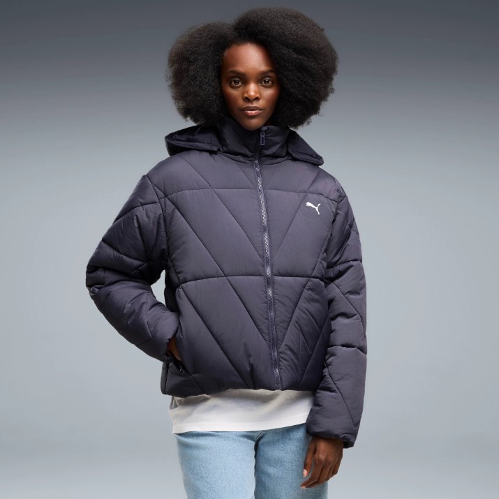 Женская куртка Puma Quilted Puffer W Inky Depths, s.XL