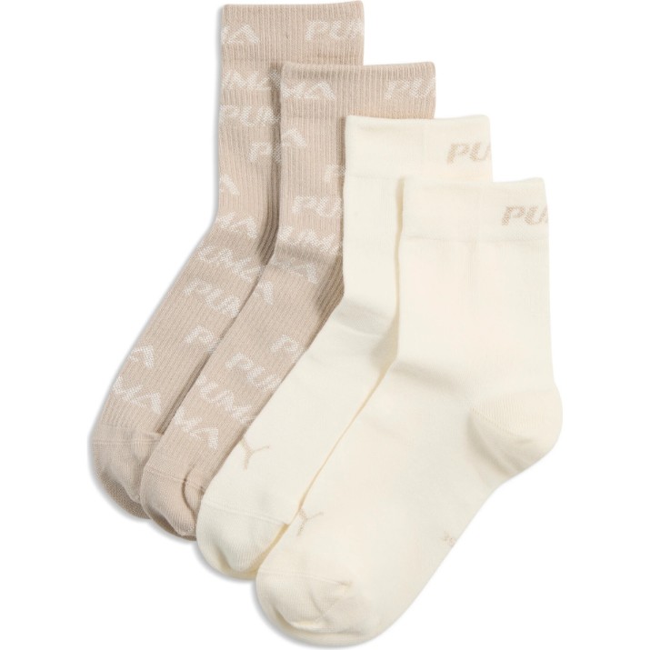 Сiorapi pentru dame Puma Shine Swirl Short Sock 2P Silver Fog/Warm White, s.39-42